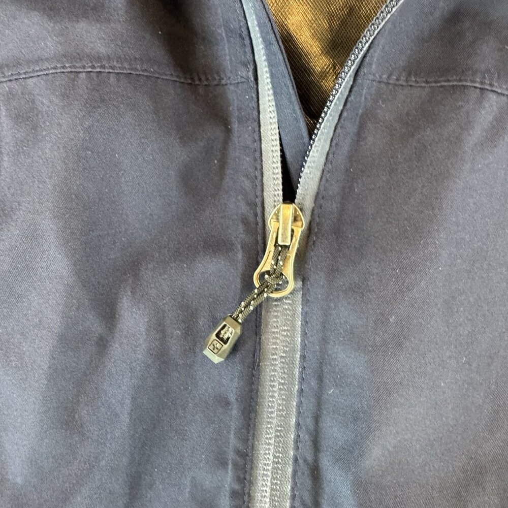 SWISSTECH MEN'S DARK BLUE RAIN/WEATHER COAT / SIZE Medium - Picture 4 of 9